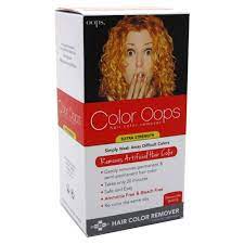 Professional hair dye remover,effective hair color remover : Color Oops Extra Strength Hair Color Remover Walmart Com Walmart Com