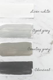 White Grey Rust Oleum Chalked Paint Colour Swatches In 2020 With Images Paint Color Swatches Chalk Paint Colors Rustoleum Chalk Paint