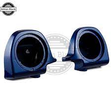 Advanblack Superior Blue Lower Vented Fairings Speaker Pods For Harley Davidson Street Electra Glide Roa Harley Davidson Street Electra Glide Harley Davidson