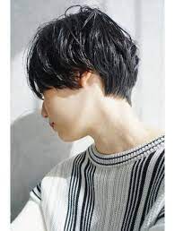 letter マッシュショート センターパート l021901789 レターバイノベル letter by novel のヘアカタログ ホットペッパービューティー マッシュショート 前髪なし ショート ビューティー