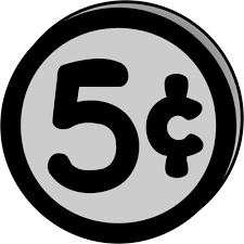 Image result for 5 cents