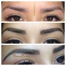 Some of them include the following: Hair Stroke Tattoo Eyebrows They Look So Real Brennabrows Cosmetic Tattoo Eyebrows Makeup Permanent Makeup