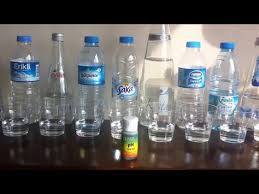 Bunu Izlemeden Bu Yaz Sise Su Almayin Piyasadaki Sularin Alkali Testi Youtube Water Bottle Plastic Water Bottle Bottle