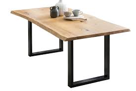 Esstische in 160x90 cm aus buche, esstische in 160x90 cm aus kernbuche, esstische in 160x90 cm aus eiche, esstische in 160x90 cm aus wildeiche. Salesfever Baumkante Esstisch 160 X 90 Cm Real De