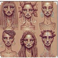 By Goyo El Salon On Twitter African Tattoo Black Women Art African Art