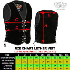 details about mens motorcycle harley style spanish braid suede vest with clips size xs to 6xl