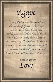 Agape Love