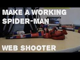 Now to make a trigger, take a strip of cardboard and fold it from one end and paste that end on the shooter. Working Spider Man Web Shooter 18 Steps With Pictures Instructables