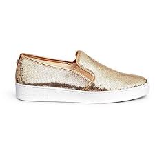 4.6 out of 5 stars 358. Michael Kors Keaton Sequin Skate Slip Ons Casual Shoes Women Sequin Shoes Slip On Sneakers