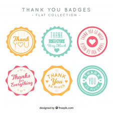 ✓ free for commercial use ✓ high quality images. Free Vector Set Of Vintage Thank You Stickers
