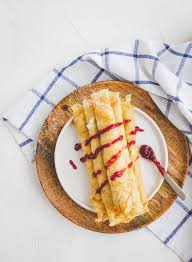 A Delicious French Crepe Recipe For Thin Golden Crepes Served With Your Preferred Fill Traditional French Desserts French Crepe Recipe Best French Crepe Recipe