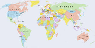 Dichiarazione cookie e note legali. I Nomi Piu Diffusi Del Mondo In Una Coloratissima Mappa Prima Bergamo