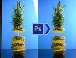 طريقة إزالة الاجزاء الغير مرغوب فيها من الصور بإستخدام برنامج الفوتوشوب Planter Pots Fruit Pineapple