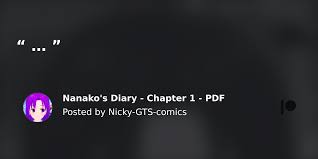 Nanako's Diary - Chapter 1 - PDF | Patreon