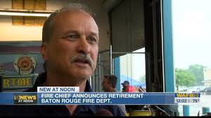 Baton Rouge Fire Chief Ed Smith announces retirement