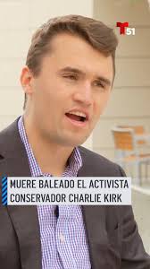 El activista conservador Charlie Kirk murió esta tarde tras un tiroteo en  Utah Valley University, dijo el presidente Donald Trump en un tuit en la  red social Truth. El activista estaba realizando