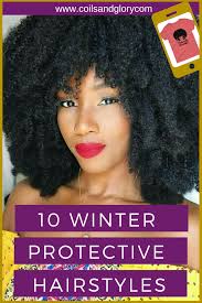 Protective styles also reduce knots/tangles. 10 Winter Protective Hairstyles For 4c Natural Hair Coils And Glory