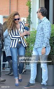 13 Rocio Carrasco And Fidel Albiac Sighting In Madrid April 25 2014 Stock Photos, High-Res Pictures, and Images - Getty Images