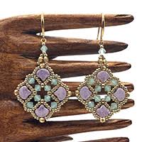 We have free patterns for beaded necklaces, bracelets, and earrings. Earring Patterns