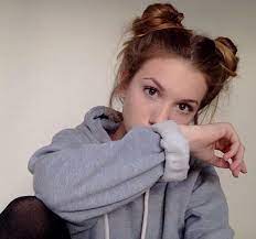 Cute Two Bun Hair Hair Styles Short Hair Styles Boring Hair