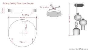 5 best ceiling fans with light. Technical Drawing With Dimensions Of A 3 Drop Ceiling Plate For A Cluster Of Lights Ceiling Rose Dropped Ceiling Ceiling