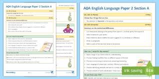 Run practice exam questions with these english language gcse paper 2 question 5 samples based on the aqa english specifications and aqa past . Aqa English Language Paper 2 Revision Beyond Gcse Revision
