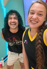 Our tiedye OOTD with Zin Jayson Moran #zumbadancefitness #zumbalovers  #tiedye