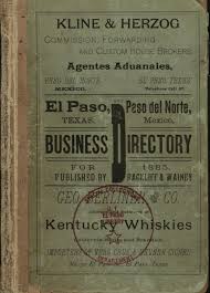Check spelling or type a new query. El Paso Texas And Paso Del Norte Mexico Business Directory For 1885 The Portal To Texas History