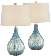 Pacific Coast Blue And Grey North Glass Table Lamps Set Of 2 Reviews Home Macy S Glass Table Lamp Lamp Sets House Lamp