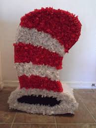 Dr Seuss Cat In The Hat Pinata Dr Seuss Birthday Cat In The Hat Party Diy Kids Party