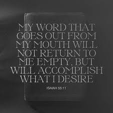 Blessed Words In 2020 Isaiah 55 11 Bible Apps Isaiah 55