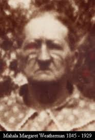 Mahala Margaret Weatherman Clark (1845-1929)