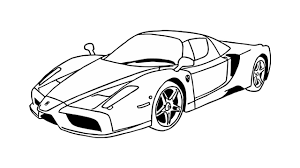 Wie Zeichnet Man Einen Ferrari Enzo Auto Youtube