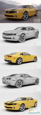 Download Evermotion Chevrolet Camaro 3d Model Desirefx Com Chevrolet Camaro Camaro Chevrolet
