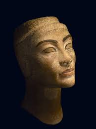 Unfinished Portrait of Queen Nefertiti in Amarna