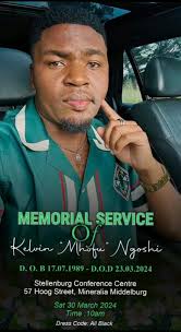 Kelvin Mhofu Ngoshi Memorial Service