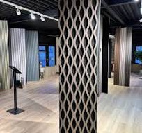 De Nieuwe Hotel Chique Akoestische Panelen - Zigzag - Hout - kleur Smoke  Eiken Met Zwart Vilt – 260cm X 60cm