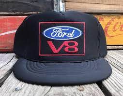 Shop Now Rebelfrayvintage On Etsy Ford V8 Vintage 80s Deadstock Black Mesh Snapback Trucker Hat Https Etsy Me 2kba2yl Acce Black Snapback Trucker Hat Hats
