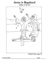 Printable worksheets for special needs students.often these are designed to be printed and laminated with velcro to use as folder tasks for teacch systems for autistic learners. Kids Color Me Bible Gospel Of John Chapter 6 Jesus Is Baptized Kids Talk About God
