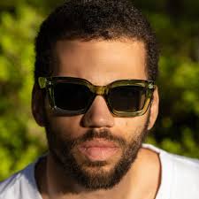 CHPO eco-friendly sunglasses Anna forest green/green