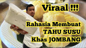 Maybe you would like to learn more about one of these? Cara Membuat Tahu Susu Lumer Khas Jombang Halaman All Kompas Com