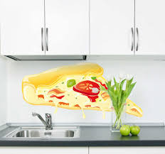 Mit unserer wanddeko ein kinderspiel, denn die dekoration mit wandtattoos bleibt dem motto treu: Wandtattoo Kuche Pizza Mit Tomate Tenstickers