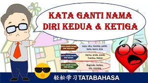 Saya—digunakan apabila bercakap dengan seseorang yang baru dikenali atau dalam suasana rasmi. Kata Ganti Nama Diri Kedua Ketiga L è½»æ¾å­¦å›½æ–‡l Tatabahasa L Bahasa Melayu ç¬¬äºŒå'Œç¬¬ä¸‰äººç§°ä»£åè¯ Youtube