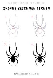 Spinne Zeichnen Lernen Eine Anleitung In 2020 Spinne Spinne Zeichnung Zeichnen Lernen
