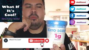 Mukbanging Around: Fropro Keto Scoop Vanilla With Caramel Ripple