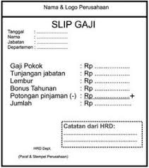 Adanya slip gaji memastikan telah terpenuhinya hak pekerja, dan memudahkan perusahaan saat hendak melakukan audit administrasi/keuangan. 14 Contoh Slip Gaji Pekerja Sendiri Kumpulan Contoh Surat