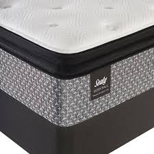 Sealy Essentials Cedarland Ltd Plush Pillow Top Mattress Box Spring Colchones