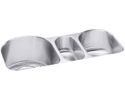 The #1 destination for plumbing, heating, & hvac supplies at the lowest prices online. Elkay Lustertone Classic Stainless Steel 39 1 2 X 20 X 10 Triple Bowl Undermount Sink Kit