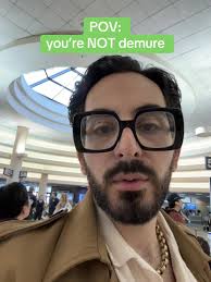 almost missing my flight to make this video? not #demure ! #fyp #comedy