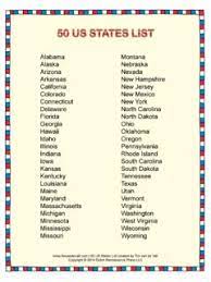 Letter m and letter n has 8 us states listed. 50 Us States List Tim S Printables Printables For Kids 50 Us States List Tim S Printables Printables For Kids Pdf Pdf4pro